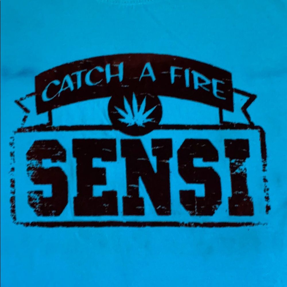 Vintage Catch A Fire Sensi Long-Sleeved Tee